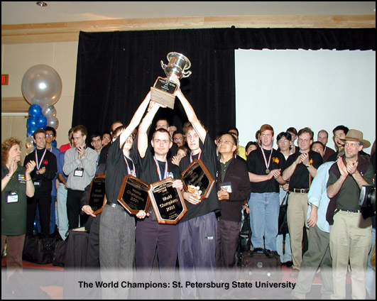 The World and European Champions: St. Petersburg State University