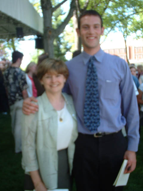 Me and Fouc after, blurry