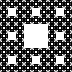sierpinski carpet, iteration 4